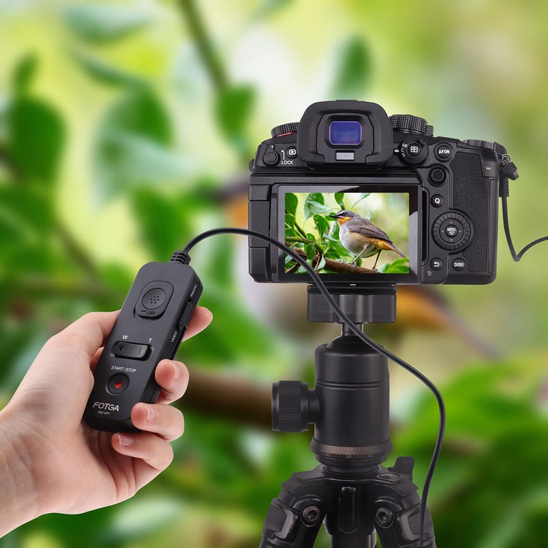 Fotga 59" Remote Control Shutter Release Cords Cable for Panasonic GH2 GH3 GH4 GH5 GH5s GH6 GH7 G97 S1 S5 S5II S5M2X S5IIX S5K S5C RM-VP1 RM-VP1 Focus Zoom REC Start/Stop - Image 4